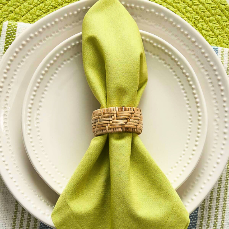 Basket Weave Napkin Ring