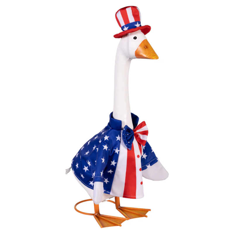 Porch Goose Outfit - Patriotic Suit