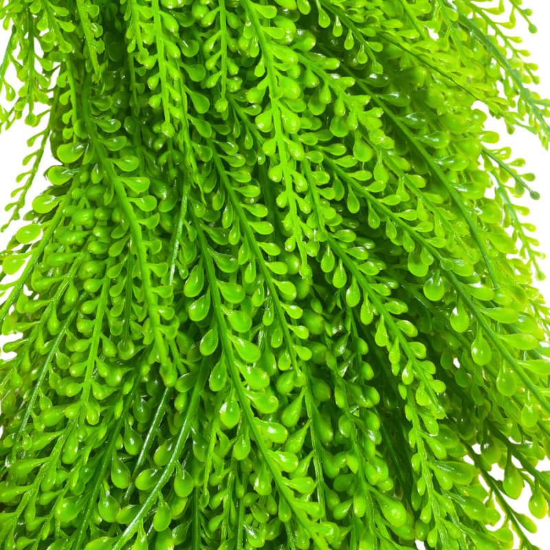 26" UV Bead Grass Oval Wreath