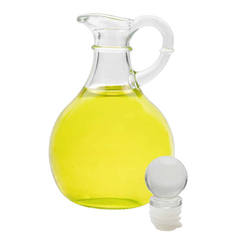 Anchor Hocking 10 oz Glass Cruet with Glass Suction Stopper