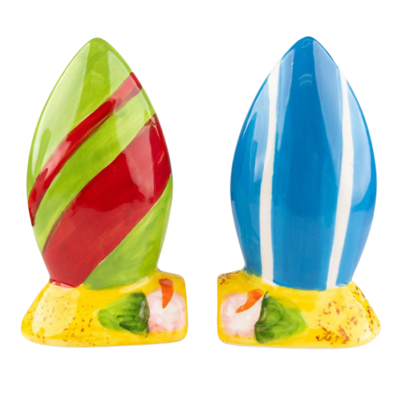 Reversable Surf Board Salt & Pepper Shaker Set