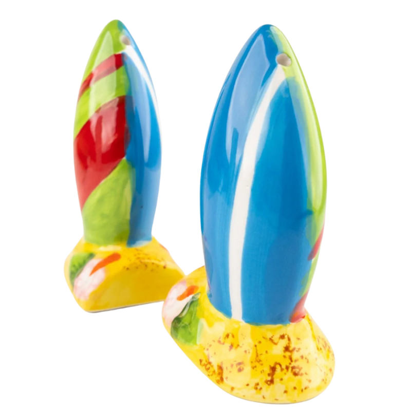 Reversable Surf Board Salt & Pepper Shaker Set