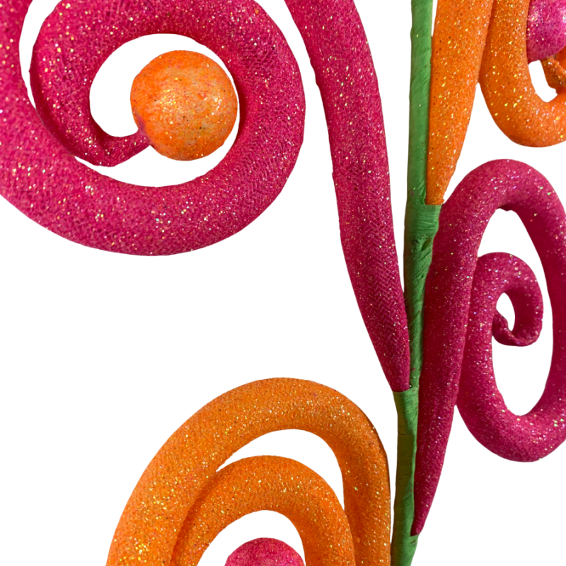 27" Pink & Orange Pick