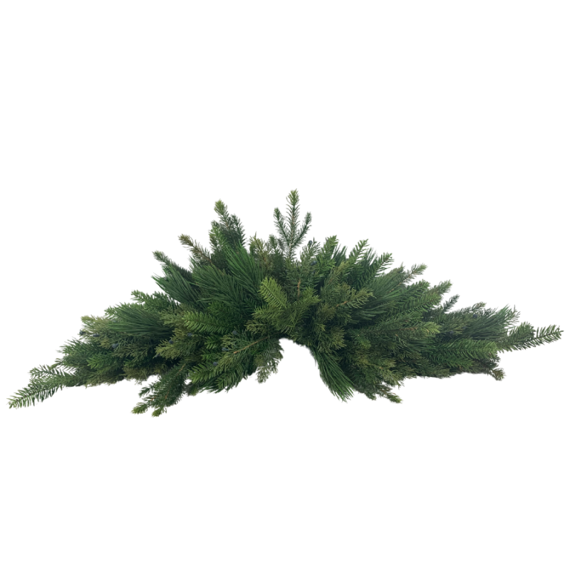 42" Belgium Pine Mailbox Swag