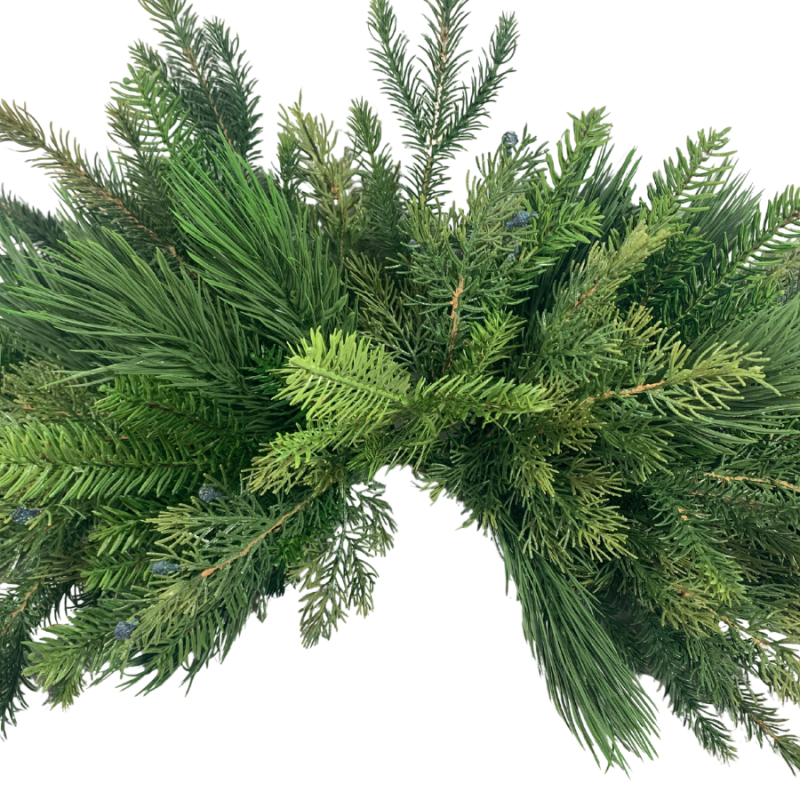 42" Belgium Pine Mailbox Swag