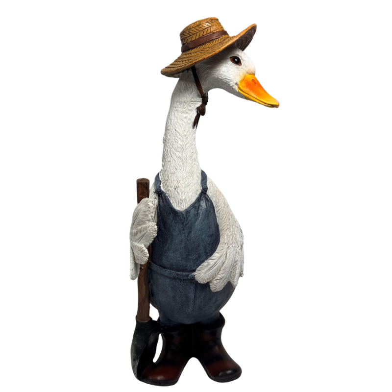 14" Father Goose Statue