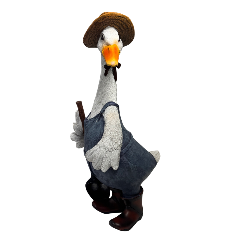 14" Father Goose Statue