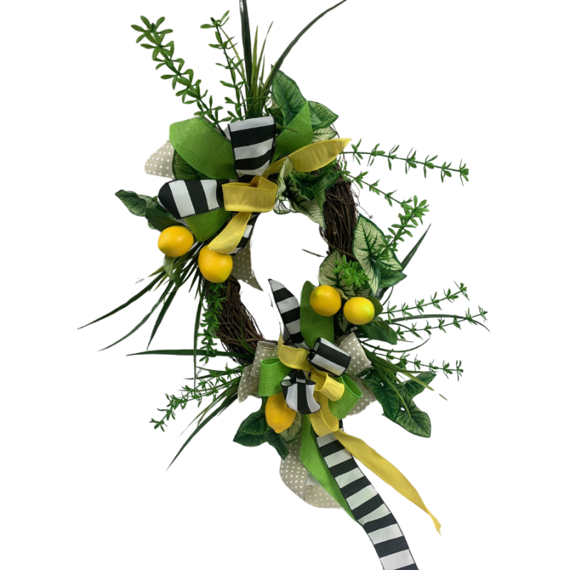 30" Lemon Wreath