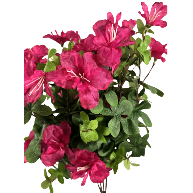 18" Azaela Bush- Magenta