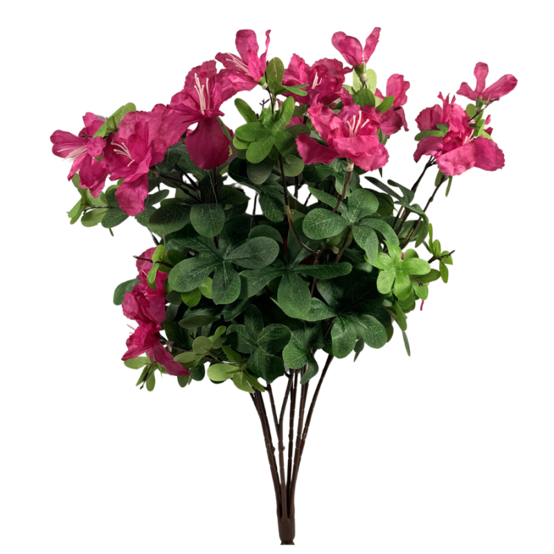 18" Azaela Bush- Magenta