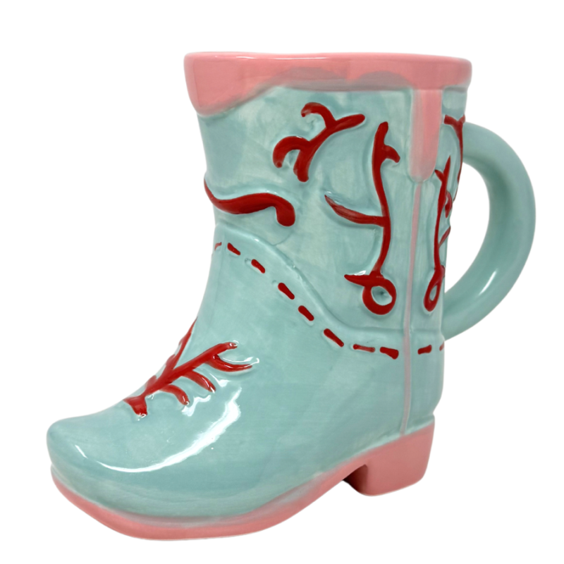 12oz Cowgirl Boot Mug