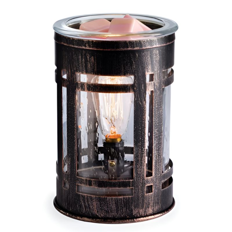 Vintage Bulb Illumination Fragrance Warmer - Mission