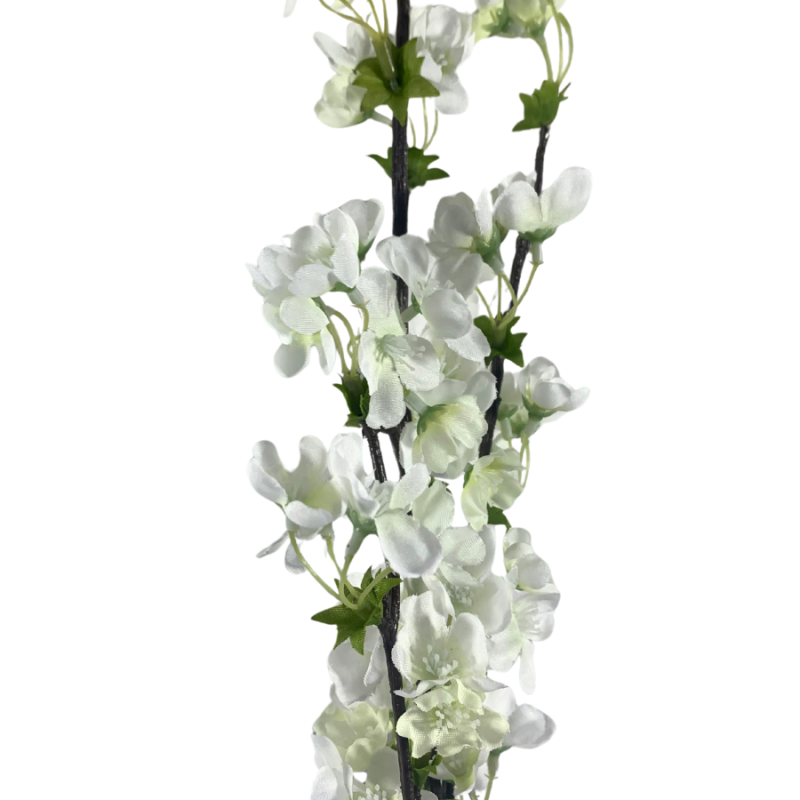 36" Quince Blossom Spray - Cream