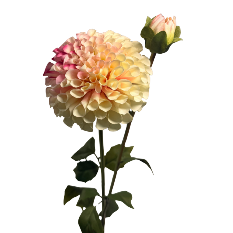 31" Dahlia Spray - Pale Pink