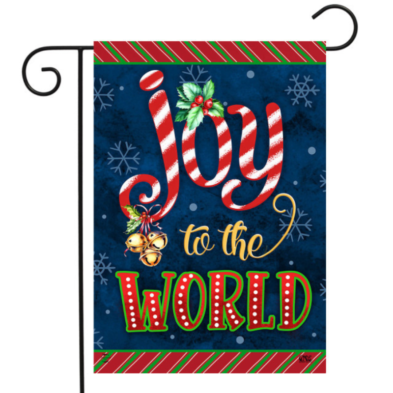 Joyous World Double Sided Garden Flag