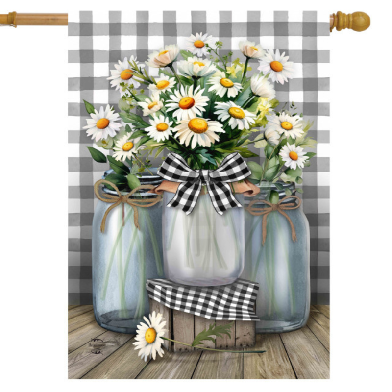 Farmhouse Jars House Flag