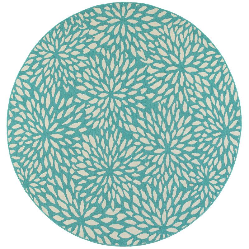 Meridian 1506L Round Outdoor Rug