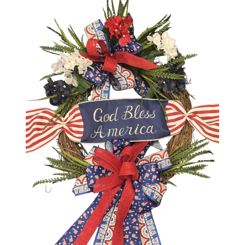 45" Americana Wreath