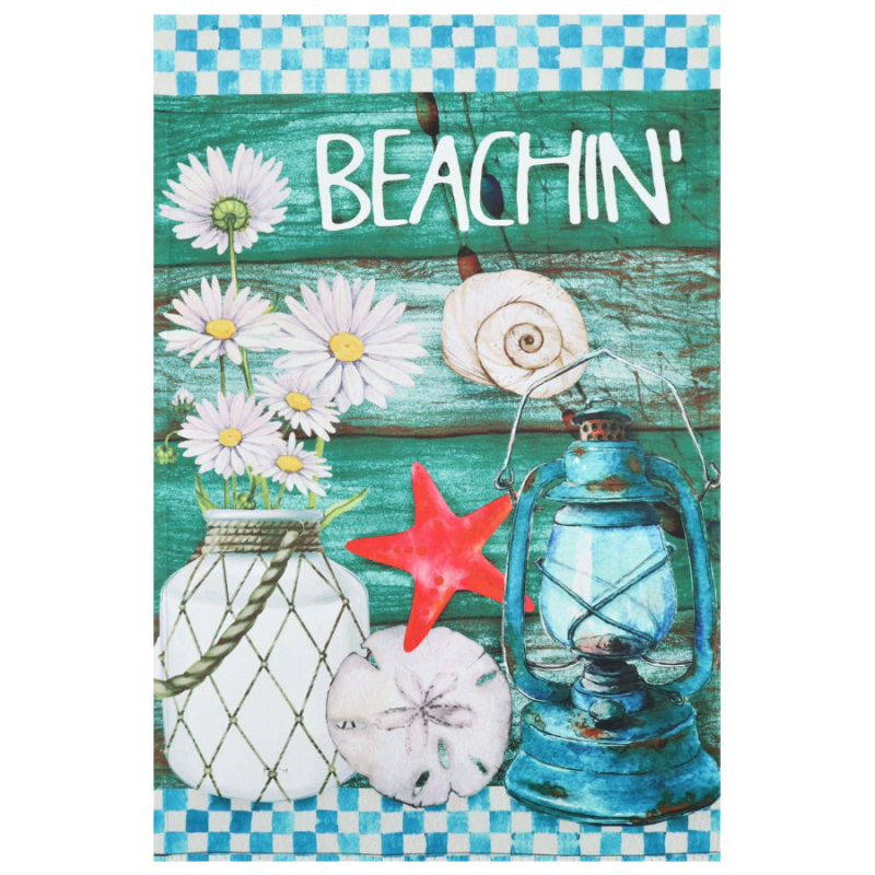 Beachin Garden Flag