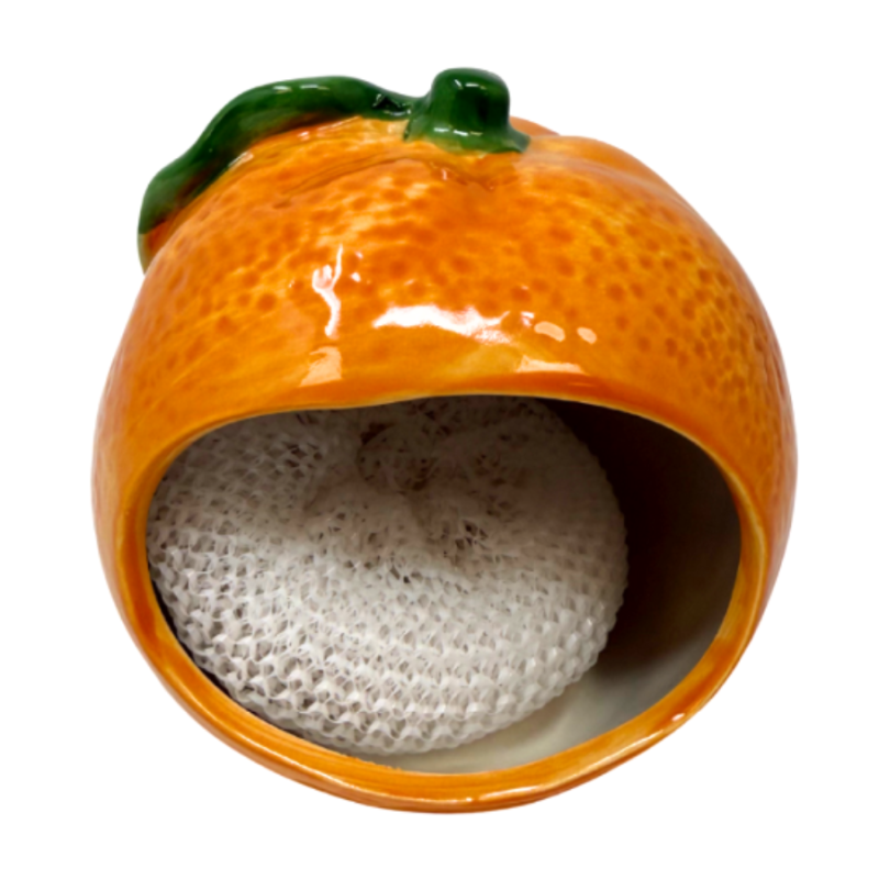 Orange Scrubber Holder