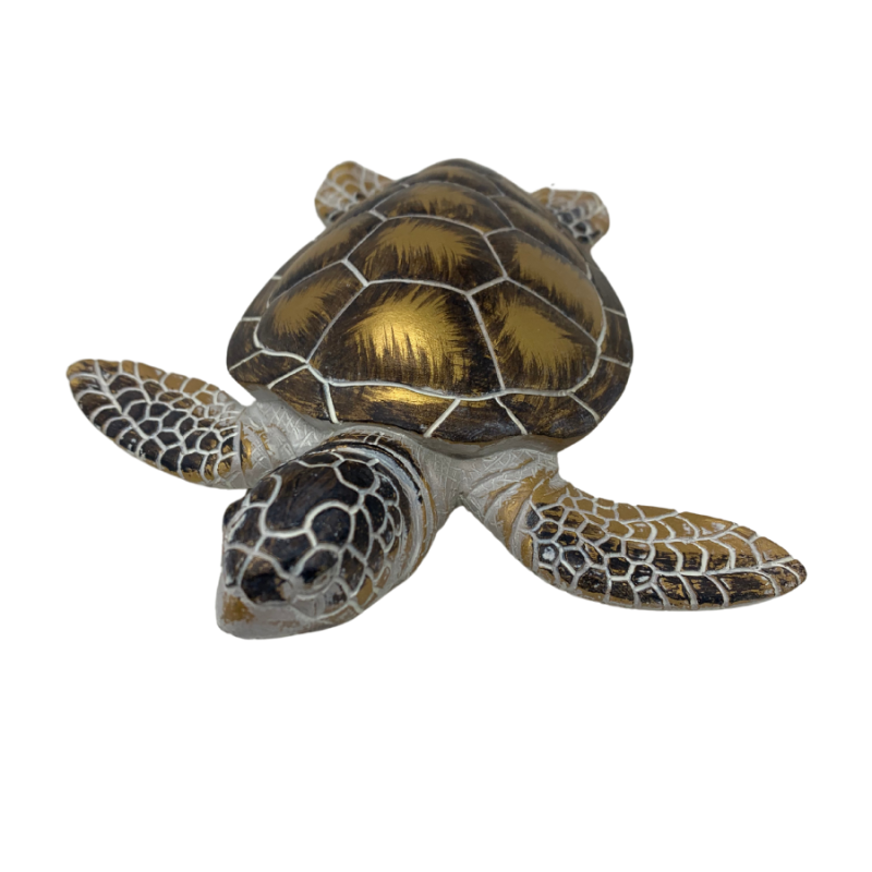 6" Gold Turtle
