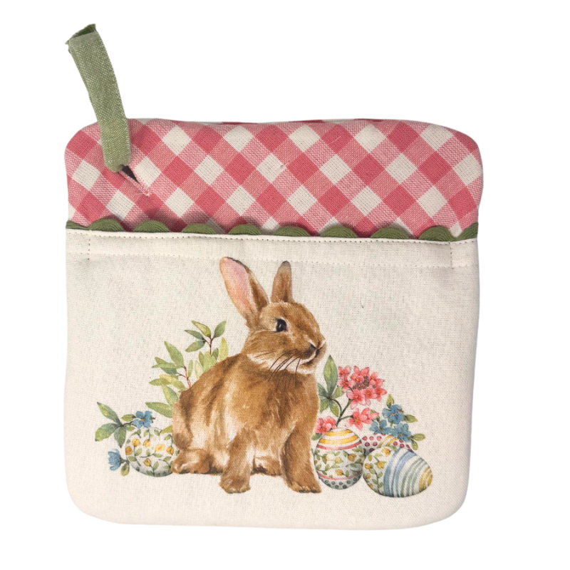 Garden Bunnies Oven Mitt