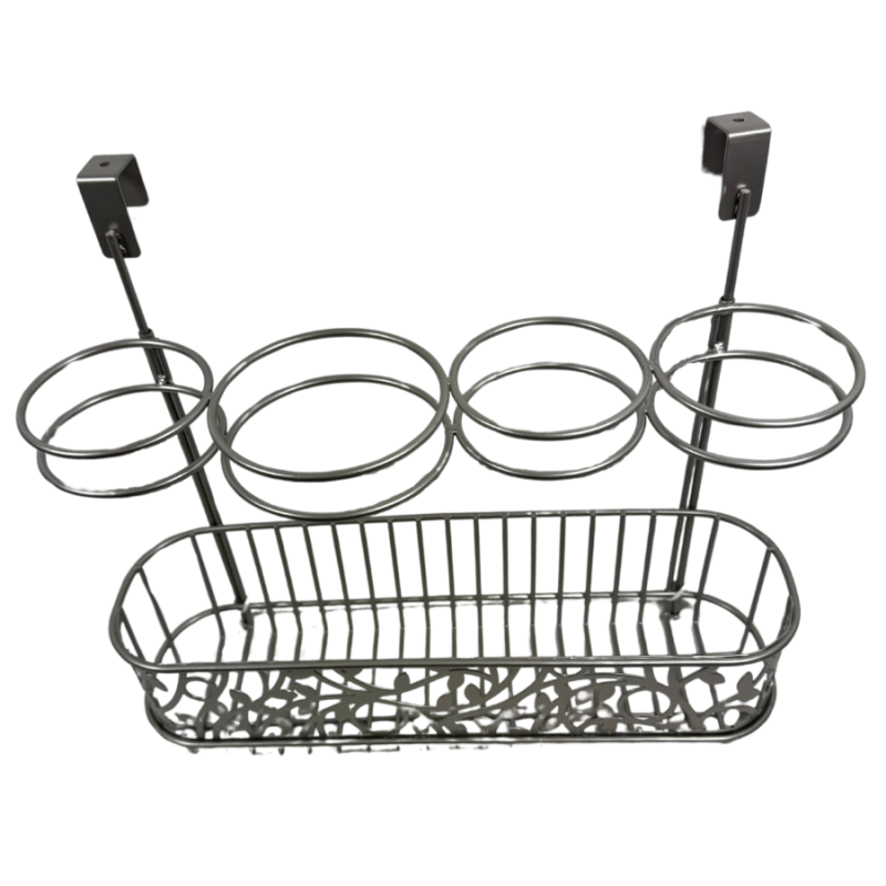 Silver Bathtub/Shower Caddy