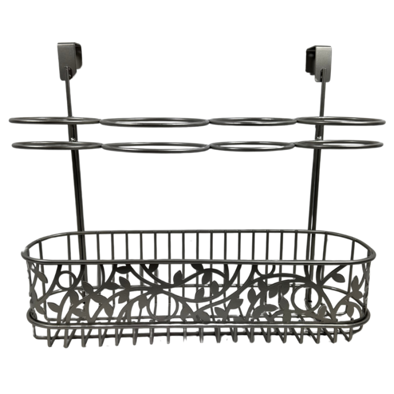 Silver Bathtub/Shower Caddy