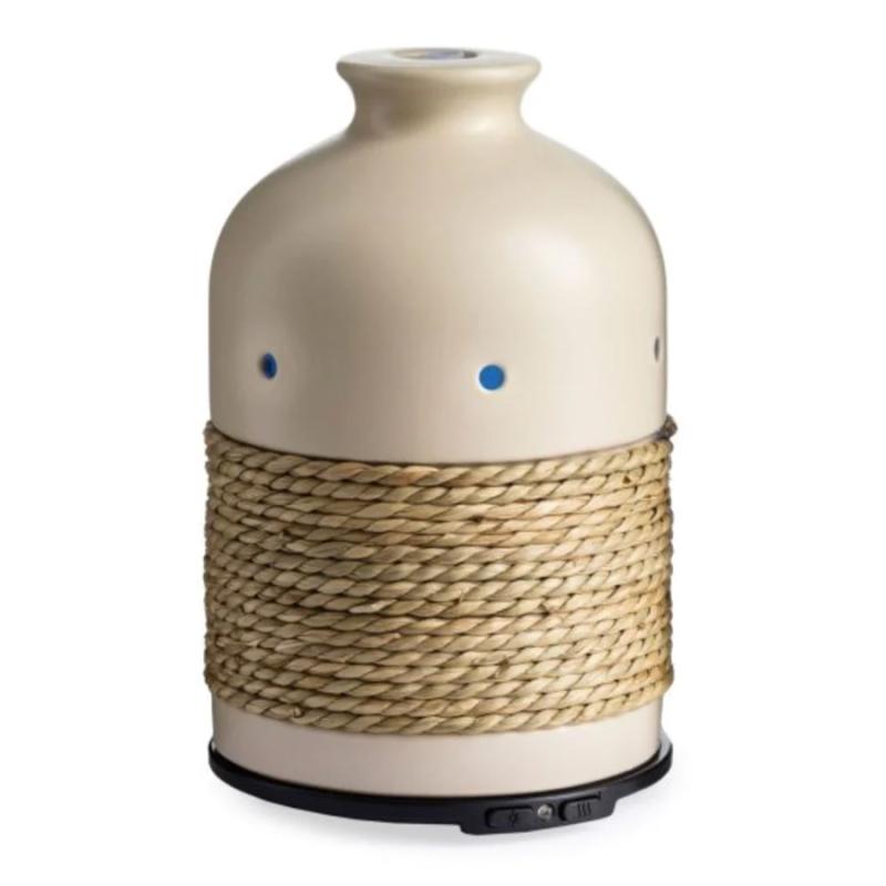 Essential Oil Diffuser - Ceramic & Rope